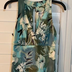 Tropical Print Dress